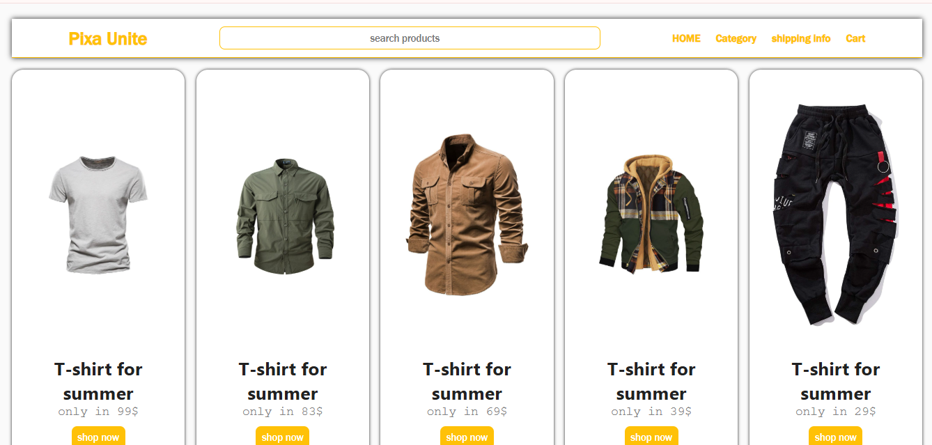Ecommerce Site