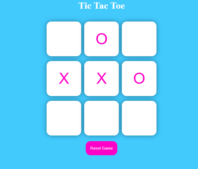 Tic Tac Toe Game